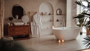 Organiser dit badeværelse med ro og balance. En trin for trin guide med Simple Life metoden
